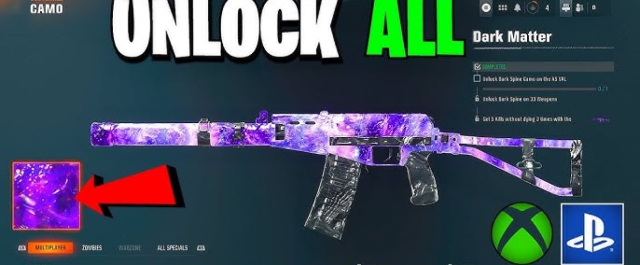 Black Ops 6 All Camos Unlocked ✅