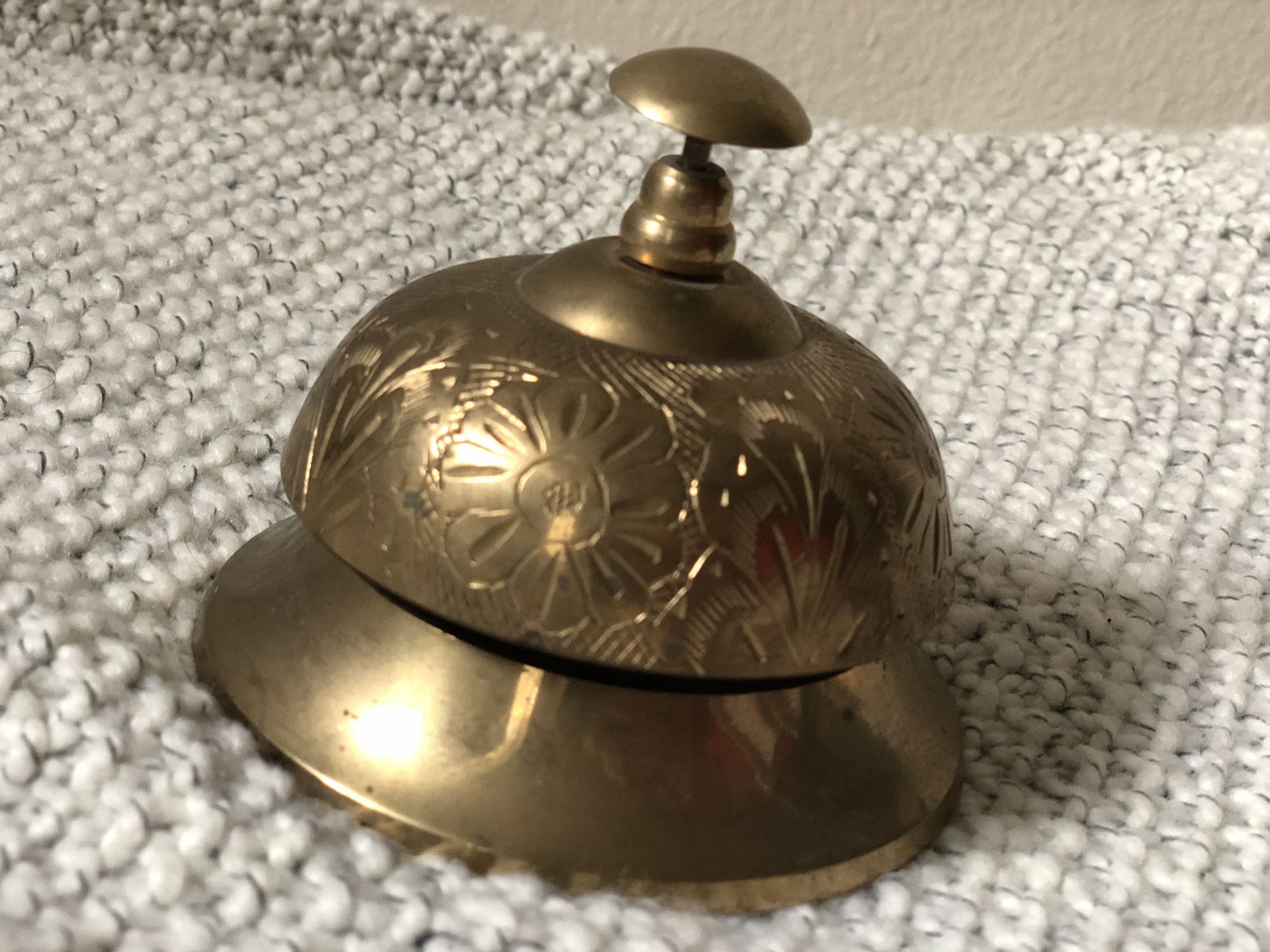 Vintage Brass House Bell