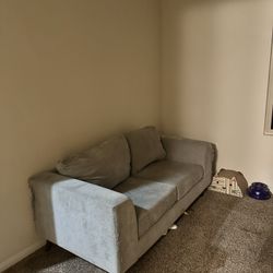Loveseat And Couch *CORNERS ARE SCRATCHED*