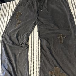 Y2K cross joggers (shein)