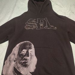 SDL Rhinestone Hoodie M