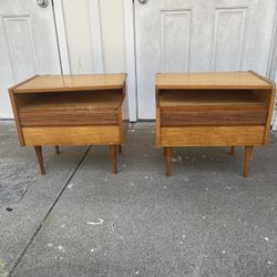 Set Of Mid-Century Side Tables