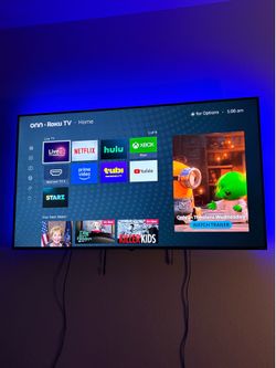 65 inch Onn Roku smart tv