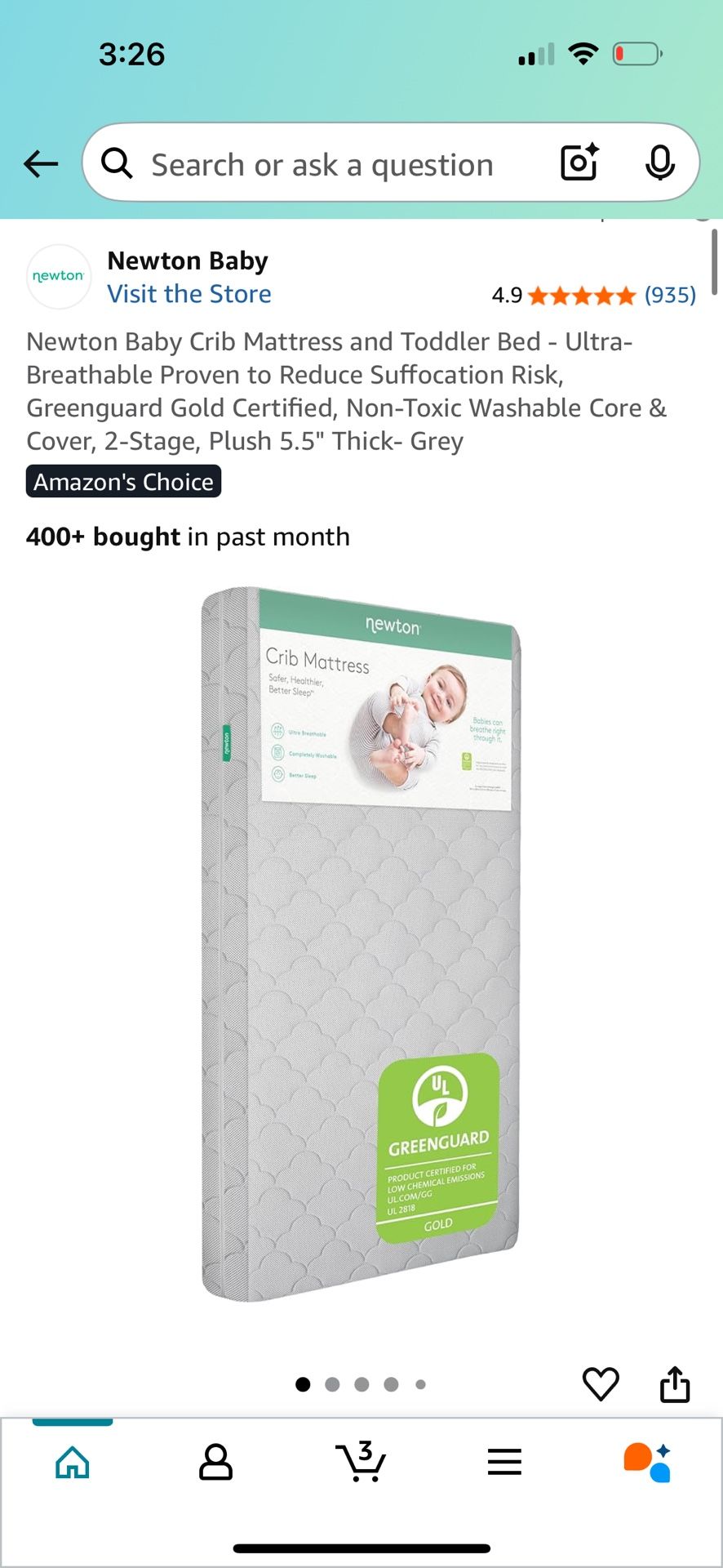 Newton Baby Crib Mattress