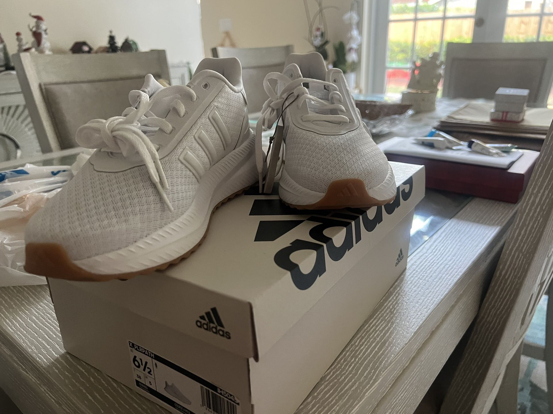 Adidas White Tennis Shoes