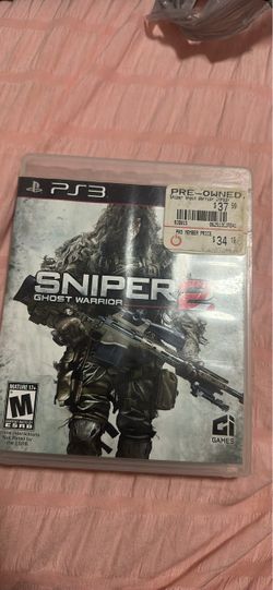 PS3 Sniper 2 Ghost Warrior