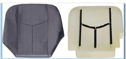 Front Driver Side Bottom Replacement Seat Cover Cloth Chevy GMC