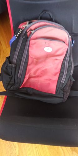 Northface Backpack. Three zippers