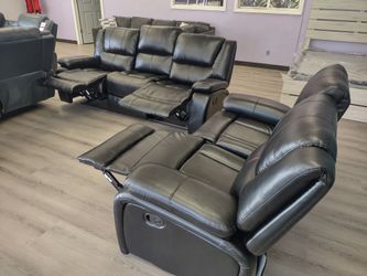 News Recliner Sofa  And Loveseat On Sale Now Don’t Miss
