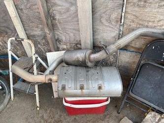 2015 Chevy Silverado muffler