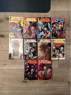 My Hero Academia Manga Volumes 1-10