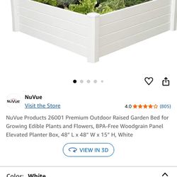 Updated-more photos: Raised Garden Bed 