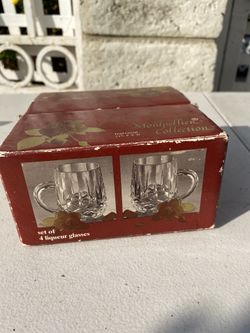 Liqueur Glasses Set of 4