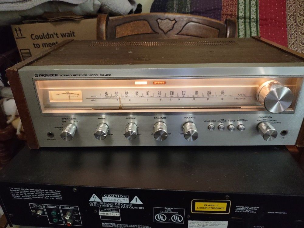 Pioneer Receiver Model SX -450