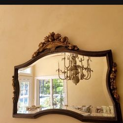 Antique Beveled Mirror
