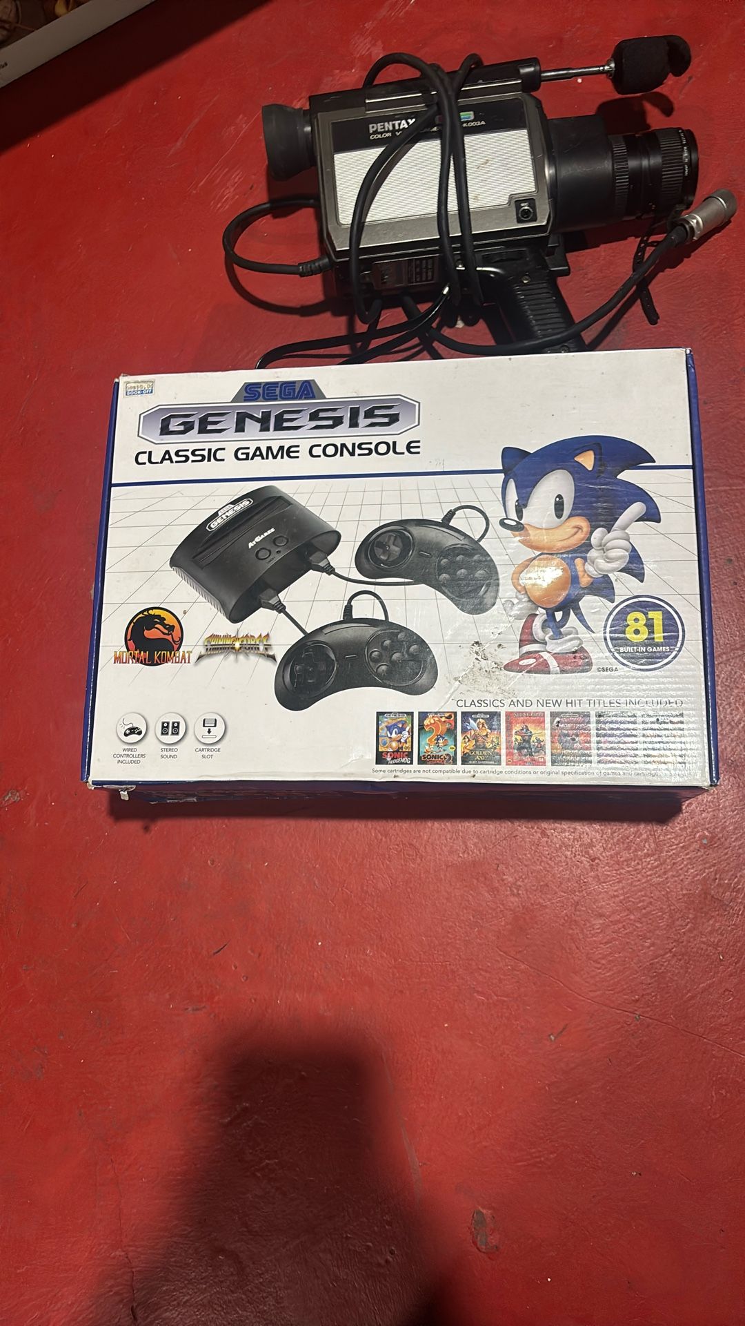 SEGA Genesis Classic Black Game Console