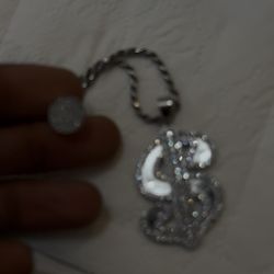 Chain Earrings Vs1 Lab Diamonds 