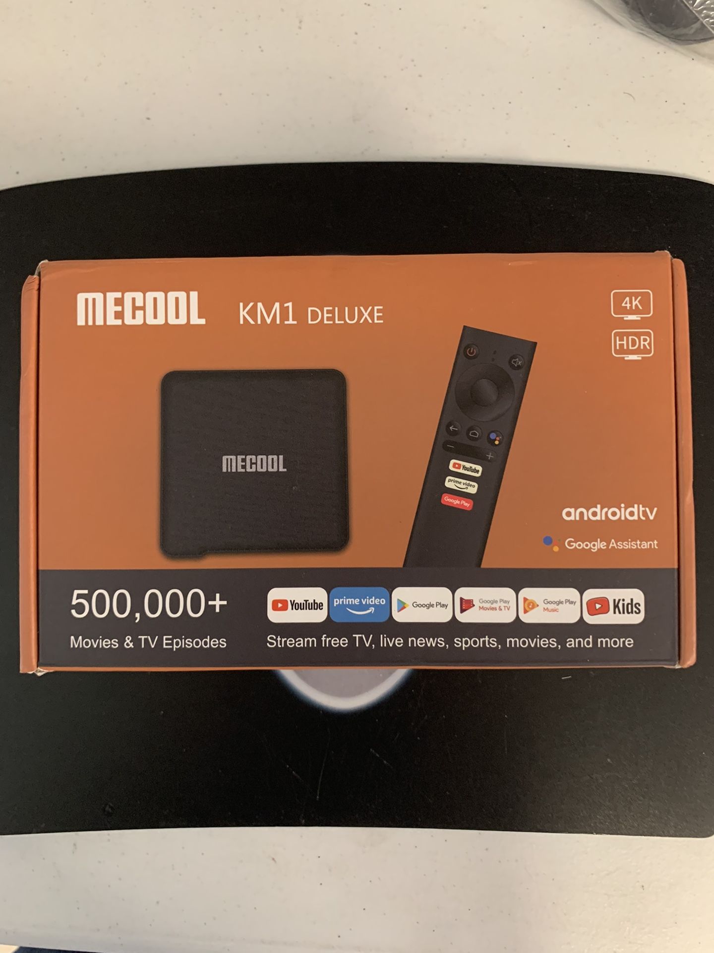 MeCool Android TV Streaming Device Lifetime Support $200
