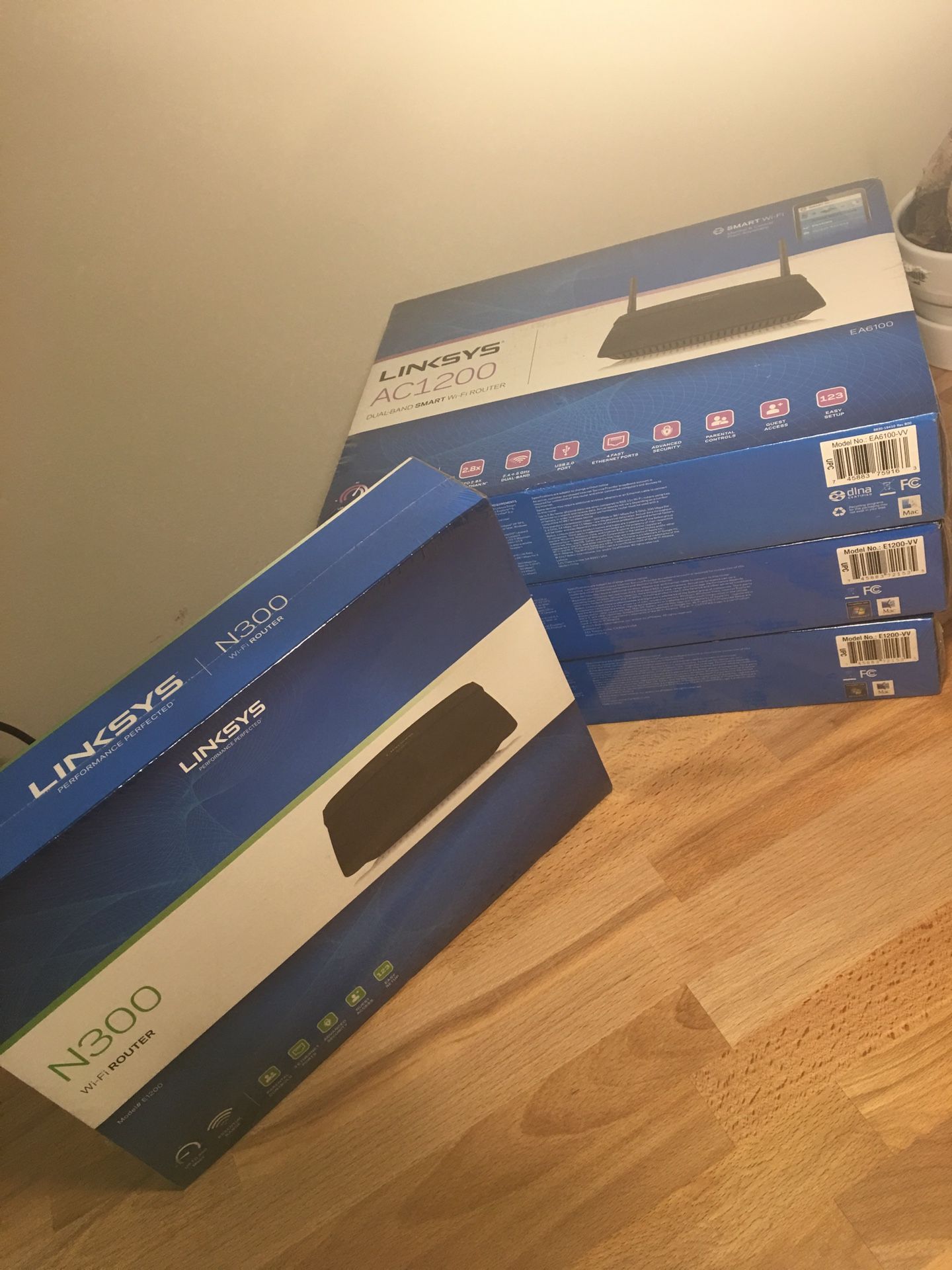 New linksys wifi routers
