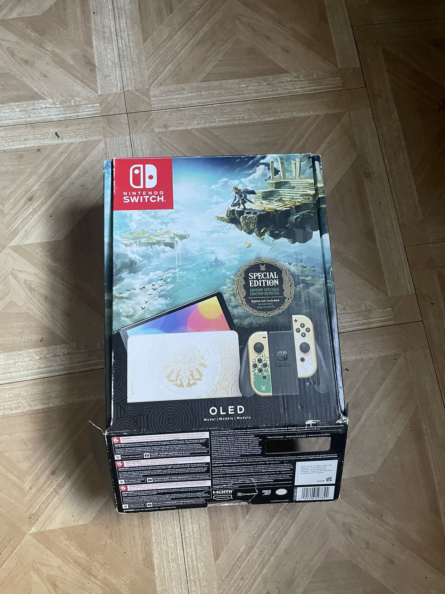 Nintendo Switch Legend Of Zelda Edition