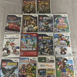 14 Wii game bundle