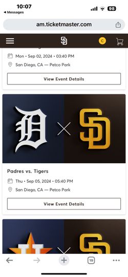 Padres Tickets