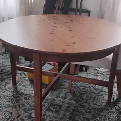 IKEA Lesvik 48 Inch Dining Table