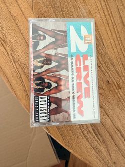 Dropping price to lowest. 1989 Unopened 2 live crew cassette