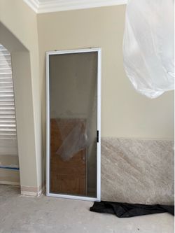 Screen door for 8ft sliding door