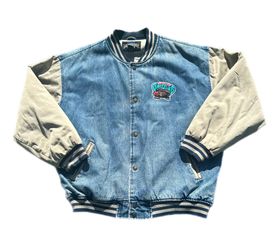 Vintage Vancouver Memphis Grizzlies Denim Jean Jacket