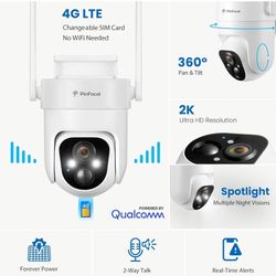 4G LTE Cellular Security Camera Wireless Outdoor