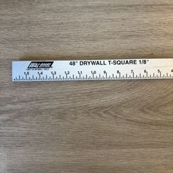 Wal-Board T Drywall Ruler