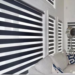 Blackout Shades Window Blinds Zebra Shades 