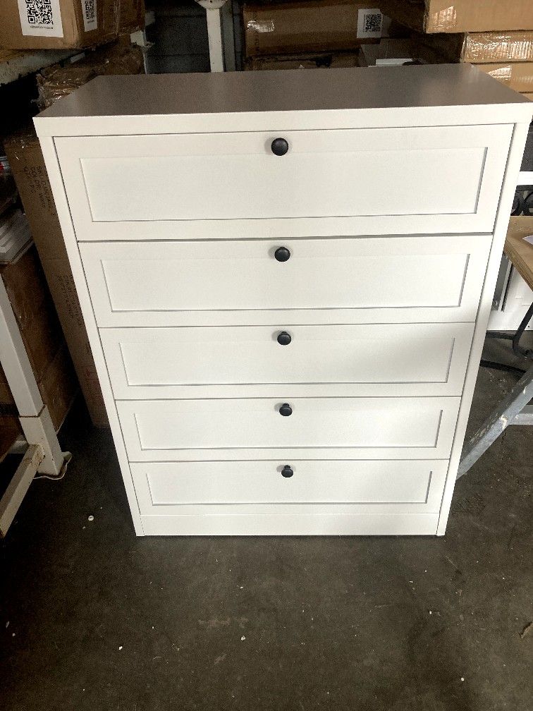 Brand New Five Drawer Metal Cabinet Organizer 16x32x42