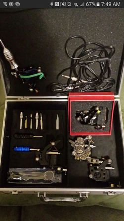 Much tattoo equipment to much to list