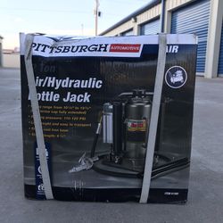 Pittsburgh air/hydraulic bottle jack