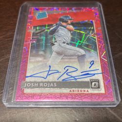 Josh Rojas Arizona Diamondbacks Baseball Autograph Card