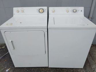 G.E. washer and Dryer Set