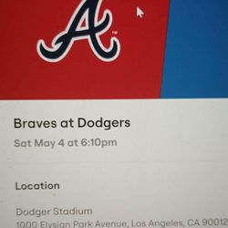 Braves Vs Dodgers Tickets 