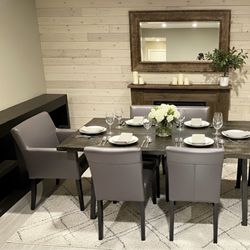 Industrial cast iron leg table