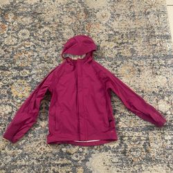REI Girls L Rain Jacket Pink 