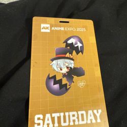 Anime Expo Saturday Badge