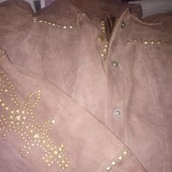 Studded Leather Jacket