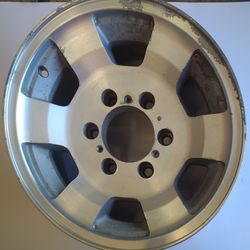 Aluminum Rim 6 Lug 15"x 6" 3 3/4 Back Space 