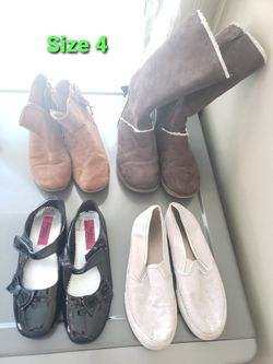 Size 4 Girls Shoes