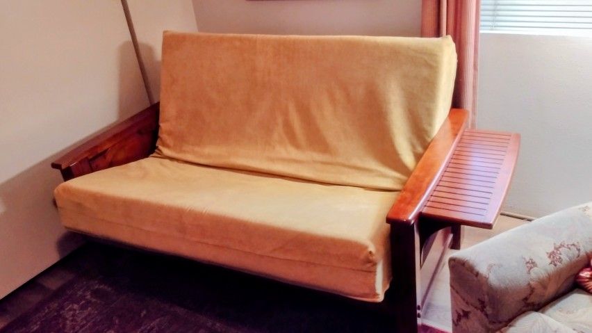 Couch Futon - Very Comfortable - Like New!