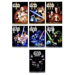 Star Wars: Episodes I-VI (DVD, 2004) + Bonus Disc
