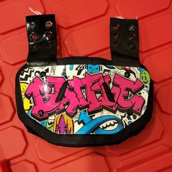Battle Football Back Plate Multicolor Padded for All Positions