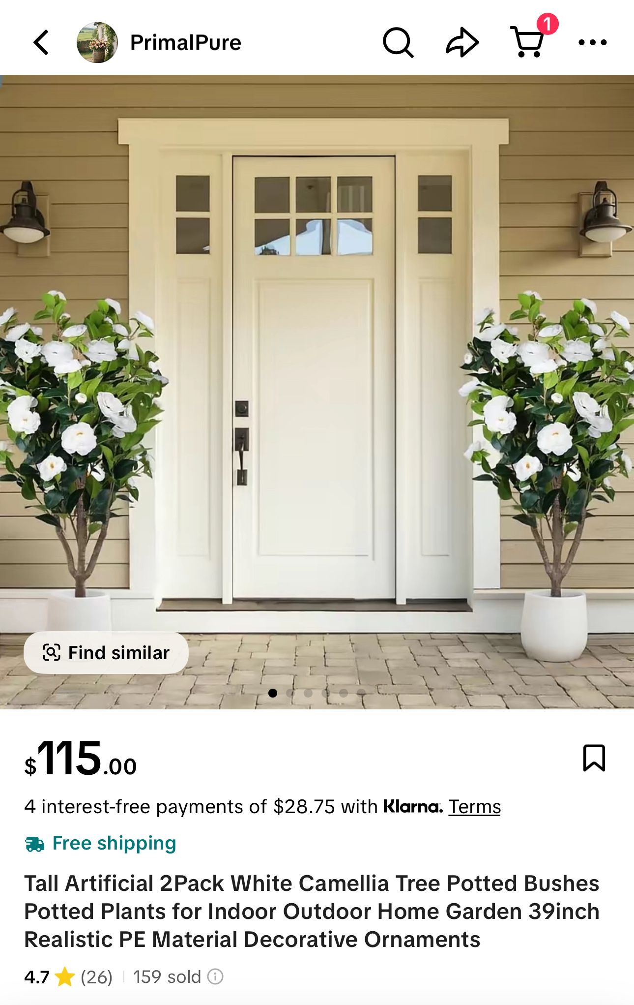 Tall Artificial 2Pack White Camellia Tree Potted Bushes Potted Plants for Indoor Outdoor Home Garden 39inch Realistic PE Material Decorative Ornaments