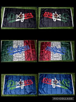 Dodgers flag size 5’x3’